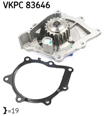 Водна помпа, охлаждане на двигателя SKF